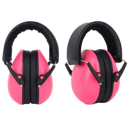 Baby Hearing Protection Ear Muff Soundproof Lightweight Children Protection Headphone-Red