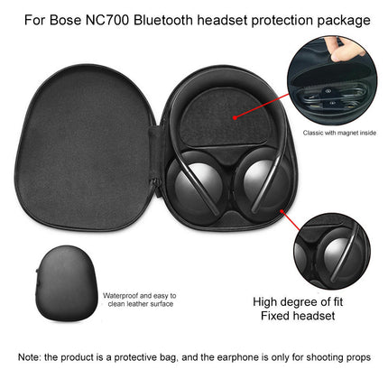 Waterproof Shockproof Portable Bluetooth-compatible Earphones Protection Bag for BOSE NC700