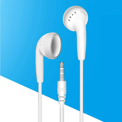 Candy Color 3.5mm Plug In-ear Universal Wired Earphones for Phone MP3 Laptop-Blue