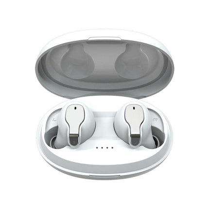 HiFi Stereo Wireless Earphones with Charging Box XY-5 Bluetooth-compatible 5.0 Headset-White