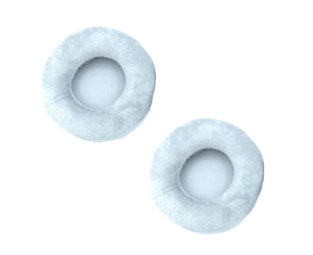 1 Pair Earpad Soft Comfortable Velvet Replacement Headphone Cushion Accessory-Grey