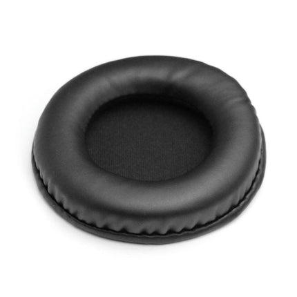 1 Pair Memory Foam Headphone Earpads 40-110mm Soft Headset Replacement Accessory-Black