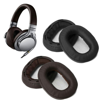 1 Pair Replacement Earmuff Earpads for MDR-1R MK2 1RBT 1ADAC MDR-1A 1AB Headset-Black