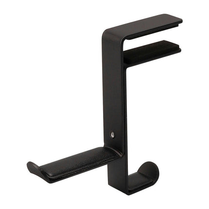 Desk Mount Non-slip Headphone Stand Headset Support Hanging Rack Storage Bracket-Black