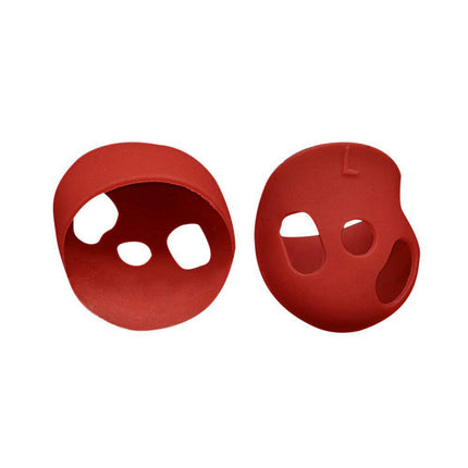 1 Pair Ear Caps Wireless Earphone Protective Case for Samsung Galaxy Buds Live-Wine Red