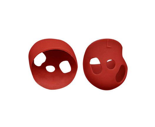 1 Pair Ear Caps Wireless Earphone Protective Case for Samsung Galaxy Buds Live-Wine Red