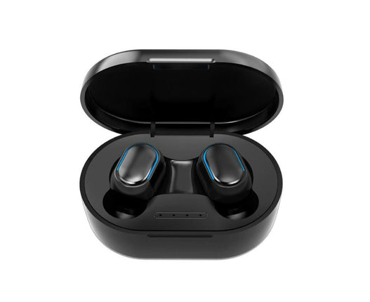 A7S/E7S Wireless Earphone Bluetooth-compatible 5.0 IPX7 Waterproof 9D Stereo Sports Earbuds-Black