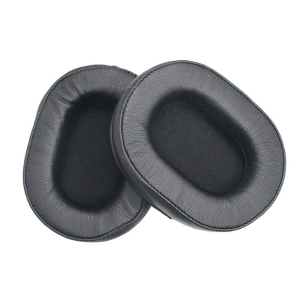 1 Pair Faux Leather Sponge Headphone Ear Pads Soft Headset Accessories for Sony-Grey