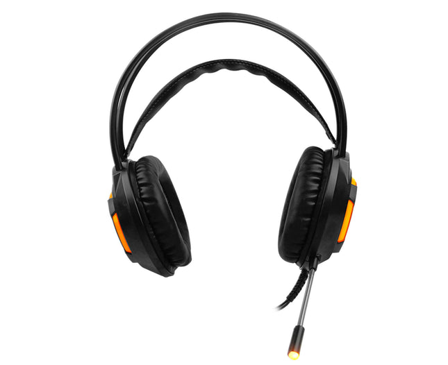 Over-ear AJAZZ AX120 Wired Headphone USB 7.1 Surround Sound Gaming Headset for Desktop-Black