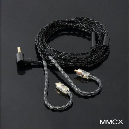 JCALLY Braided Wear-resistant Copper Headphone Earphone Cable with B/C/MMCX Pin-B