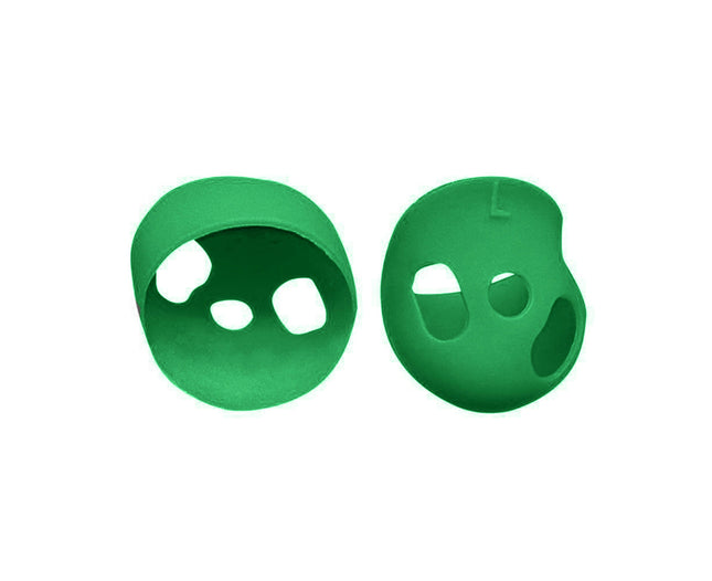 1 Pair Earphone Protective Case Ear Caps Protective Case for Samsung Galaxy Buds Live-Green