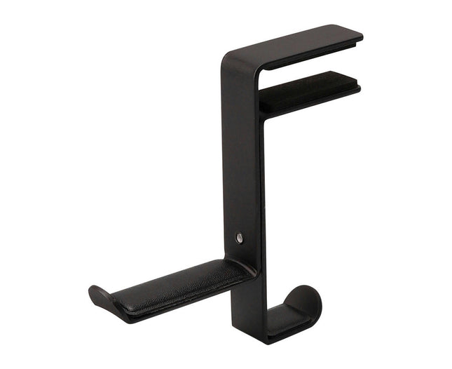 Headset Support Stand Desk Mount Non-slip Headphone Hanging Rack Storage Bracket-Black