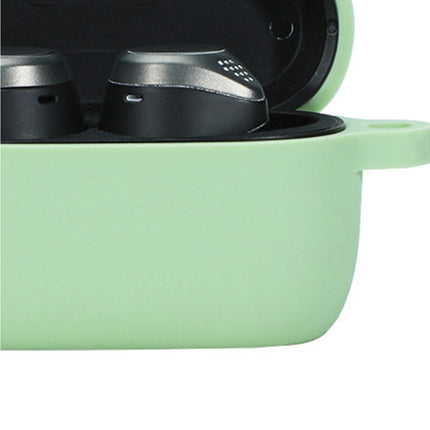 Silicone Full Protective Earphone Bag Soft Protector Case Cover for Elite 75T-Matcha Green^