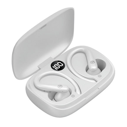 1 Set Wireless Earphone Fingerprint Touch Intelligent Wireless Earbud for Android Phones-White