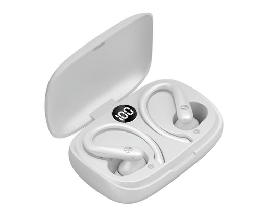 1 Set Wireless Earphone Fingerprint Touch Intelligent Wireless Earbud for Android Phones-White