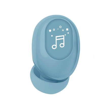 F911 Ergonomic Wireless Earbud Bluetooth 5.0 Mini Invisible Stereo Earbud for Driving-Blue