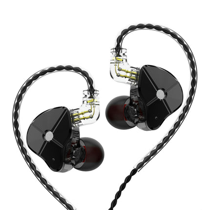 In-Ear Wired HiFi Moving Iron Music Earphone TRN ST1 Detachable  Sports Headset-Black