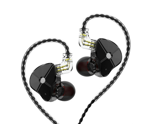 In-Ear Wired HiFi Moving Iron Music Earphone TRN ST1 Detachable  Sports Headset-Black