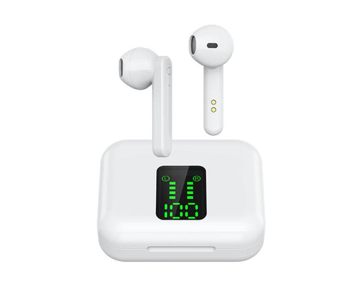 L12  In-ear True Wireless Earphones Bluetooth 5.0 Waterproof Smart Touch Headphone-White