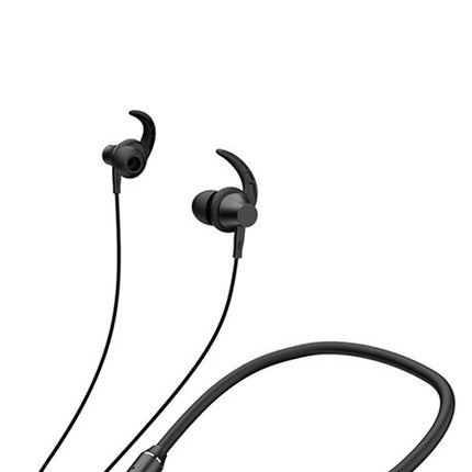 5.0 Bluetooth Headset Metal Headphone Waterproof Wearable Sports Earphone-Black