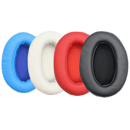 1Pair Soft Earmuffs Headphone Protective Cover Replacement Headset Accessory-Blue