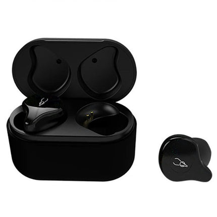 3D Stereo Waterproof Earphone X12 Pro Bluetooth-compatible 5.0 Wireless Sports Earbuds-Black