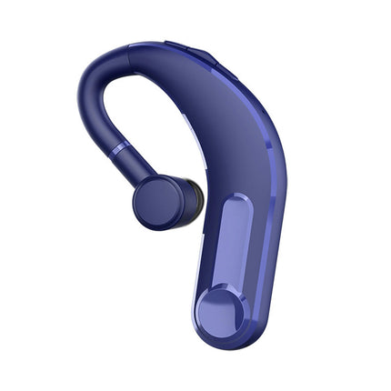 1Pc Hanging Ear Multifunctional Headset M21 Wireless Earphone 5.0 Bluetooth Headphone-Royal Blue