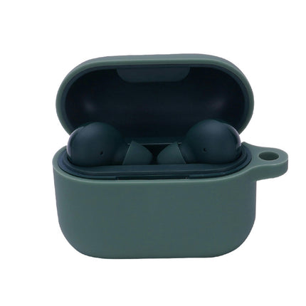 High-quality Protective Sleeve Shockproof Silicone Protective Sleeve for QCY T10-Dark Green#