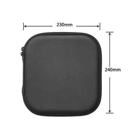 Shockproof Headphone Storage Box Dustproof Portable Headset Storage Case for AirPods Max-Black