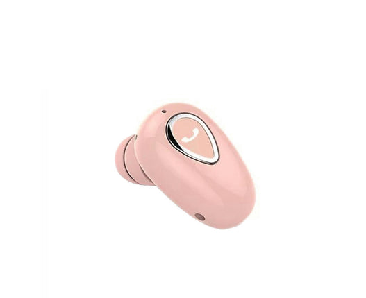 In-Ear Handsfree Stereo Headphone Wireless Bluetooth-compatible 4.1 Earbud Earphone-Rose Gold