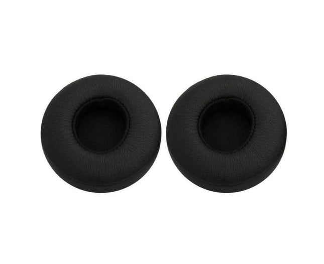 2Pcs Replacement Earpads Cover Wireless Headphone Cushion Earmuff for Solo 2 3-Black