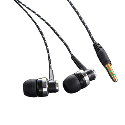 In-ear Sports Earphone Bass Stereo 3.5mm Wired Headphone for iPhone-Black