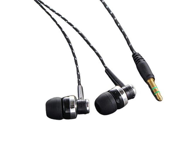 In-ear Sports Earphone Bass Stereo 3.5mm Wired Headphone for iPhone-Black