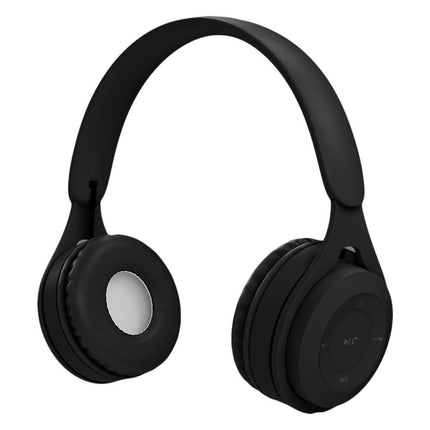 Y08 Wireless Bluetooth Headphone HiFi Over Ear Headphone Headset with Microphone-Black