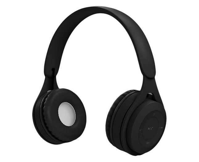 Y08 Wireless Bluetooth Headphone HiFi Over Ear Headphone Headset with Microphone-Black