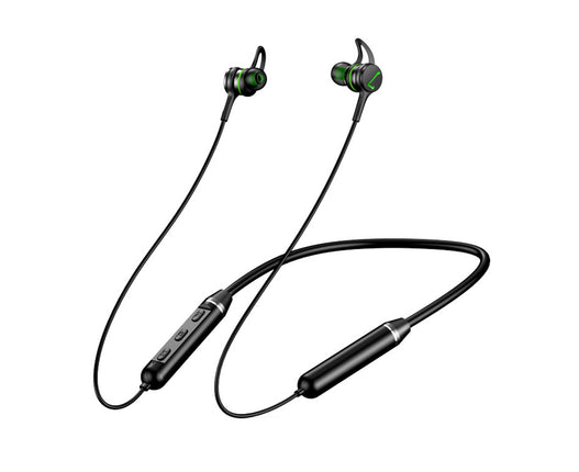 In-ear Earphone Neckband Magnetic Stereo Wireless Sport Bluetooth-compatible Headphone-Black