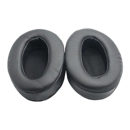 1Pair Soft Earmuffs Headset AccessoryReplacement Headphone Protective Cover-Black