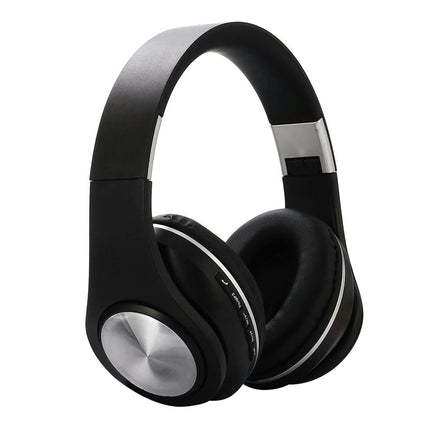 Foldable 5.0 Bluetooth-compatible Wireless Headphone Noise Reduction Stereo Sport Headset-Black