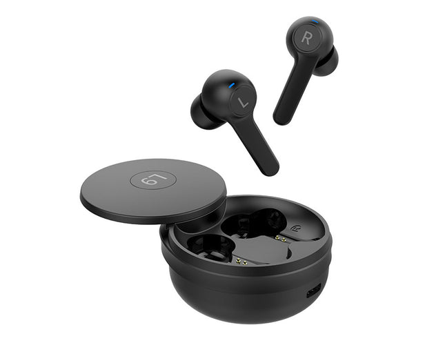 Bluetooth-compatible 5.2 Stereo Earphone for Doing Sports L9 Waterproof Wireless Earbud-Black