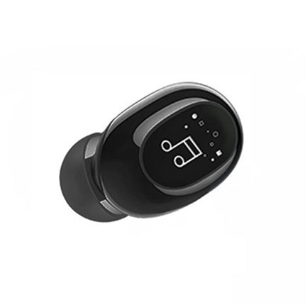 1Pc F911 Mini Bluetooth-compatible 5.0 Earphone In-ear Earbuds Wireless Headset for Sport-Black