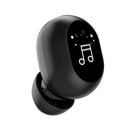 1Pc F911 Mini Bluetooth-compatible 5.0 Earphone In-ear Earbuds Wireless Headset for Sport-Black