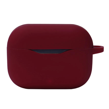 Dustproof Silicone Earphone Protective Sleeve Earbud Case Protector for Lenovo LP1-Wine Red