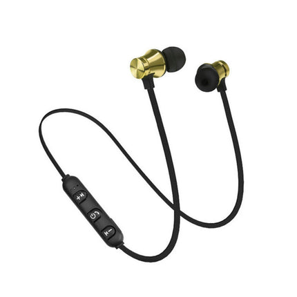 1Set Universal XT11 Wireless Earphone In-ear Mini Wireless Bluetooth-compatible Headset-Gold