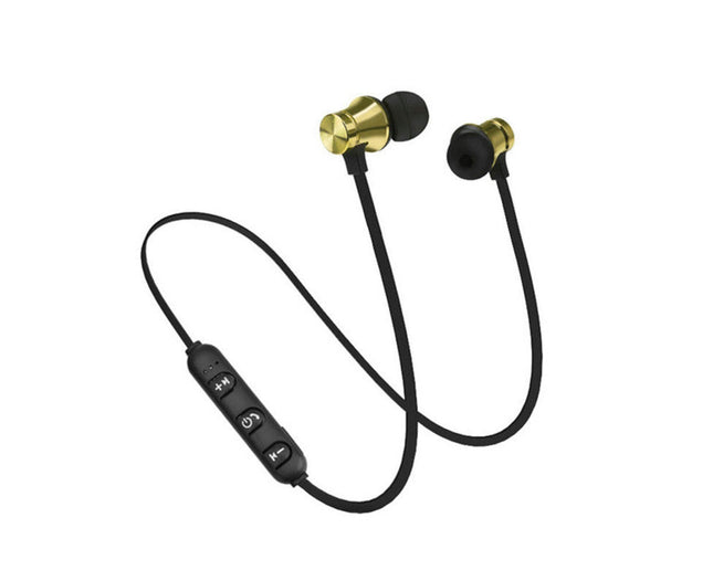 1Set Universal XT11 Wireless Earphone In-ear Mini Wireless Bluetooth-compatible Headset-Gold