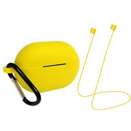 Protective Case with Anti-lost Rope Earphone Protector Cover for Huawei Freebuds Pro-Yellow