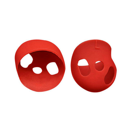 Wireless Earphone Ear Caps 1 Pair Protective Case for Samsung Galaxy Buds Live-Red