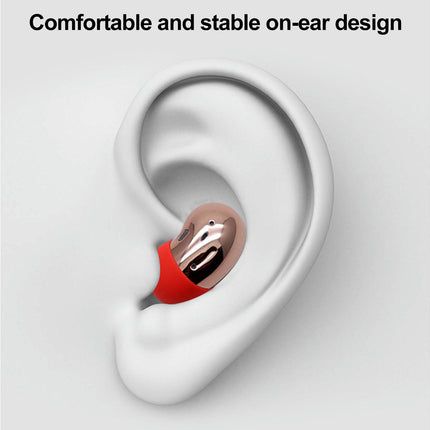 Wireless Earphone Ear Caps 1 Pair Protective Case for Samsung Galaxy Buds Live-Red