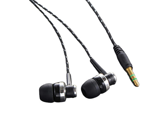 In-ear Earphone 3.5mm Bass Stereo Sports Wired Headphone for iPhone-Black