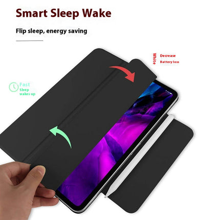 Magnetic Stand and Auto Sleep/Wake iPad Case Cover Protective Tablet Cover-A