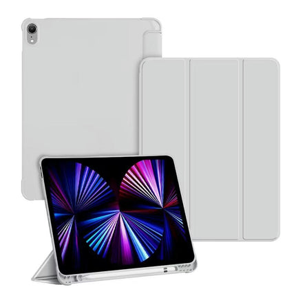 Soft TPU Protective Tablet Cover with Pencil Holder iPad Case Cover